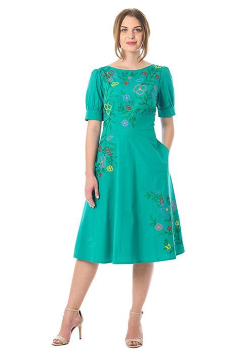 poplin dress for wedding